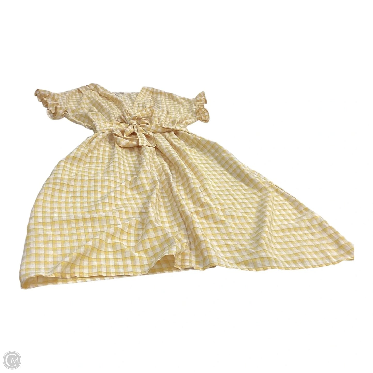 Dress Casual Midi By Max Studio In Yellow, Size: L