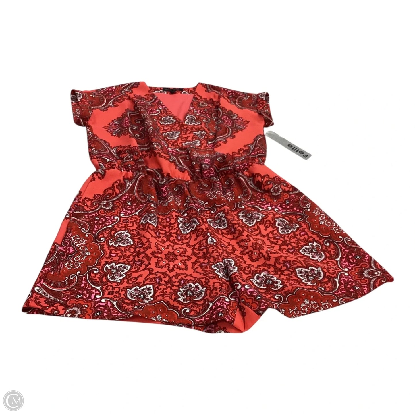 Romper By Banana Republic In Red, Size: 8p