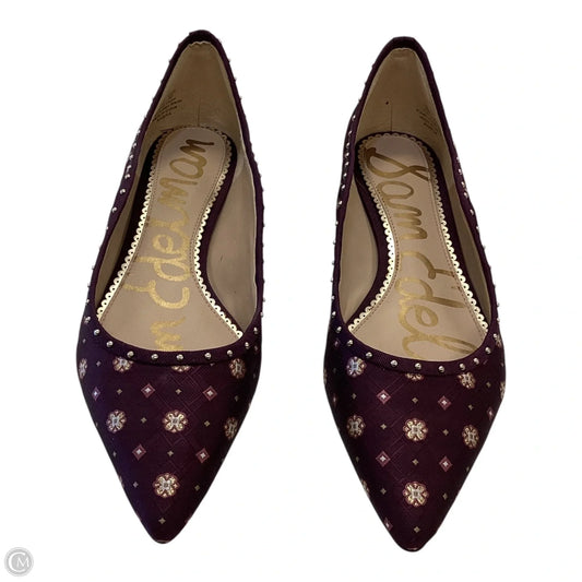 Shoes Flats By Sam Edelman In Purple, Size: 8