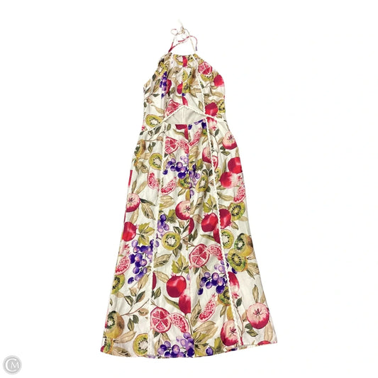 Dress Casual Maxi By Cmc In Multi-colored, Size: L