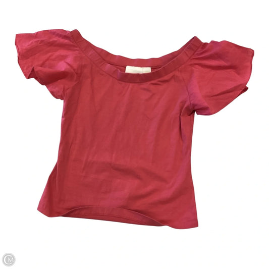 Top Short Sleeve By Maeve In Coral, Size: Xs