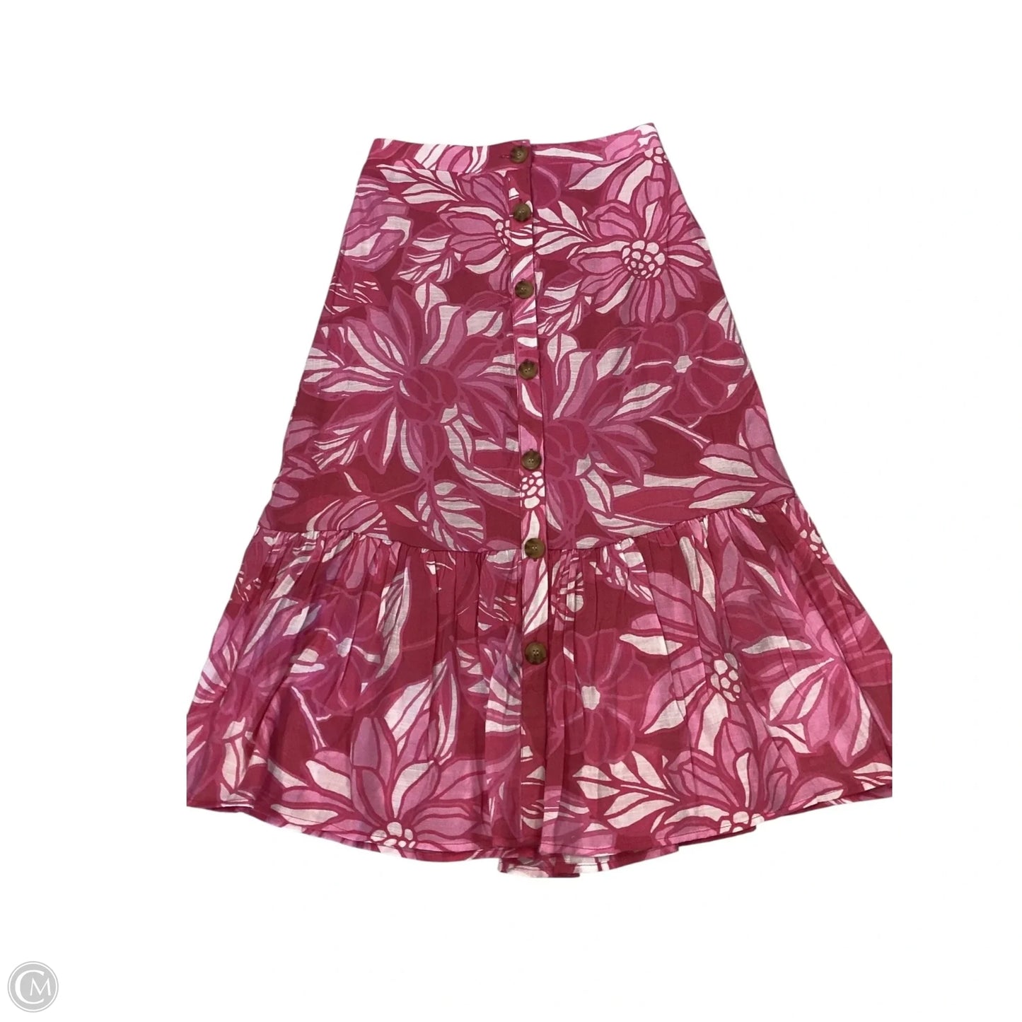Skirt Maxi By Mlle Gabrielle In Pink, Size: S