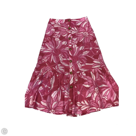 Skirt Maxi By Mlle Gabrielle In Pink, Size: S