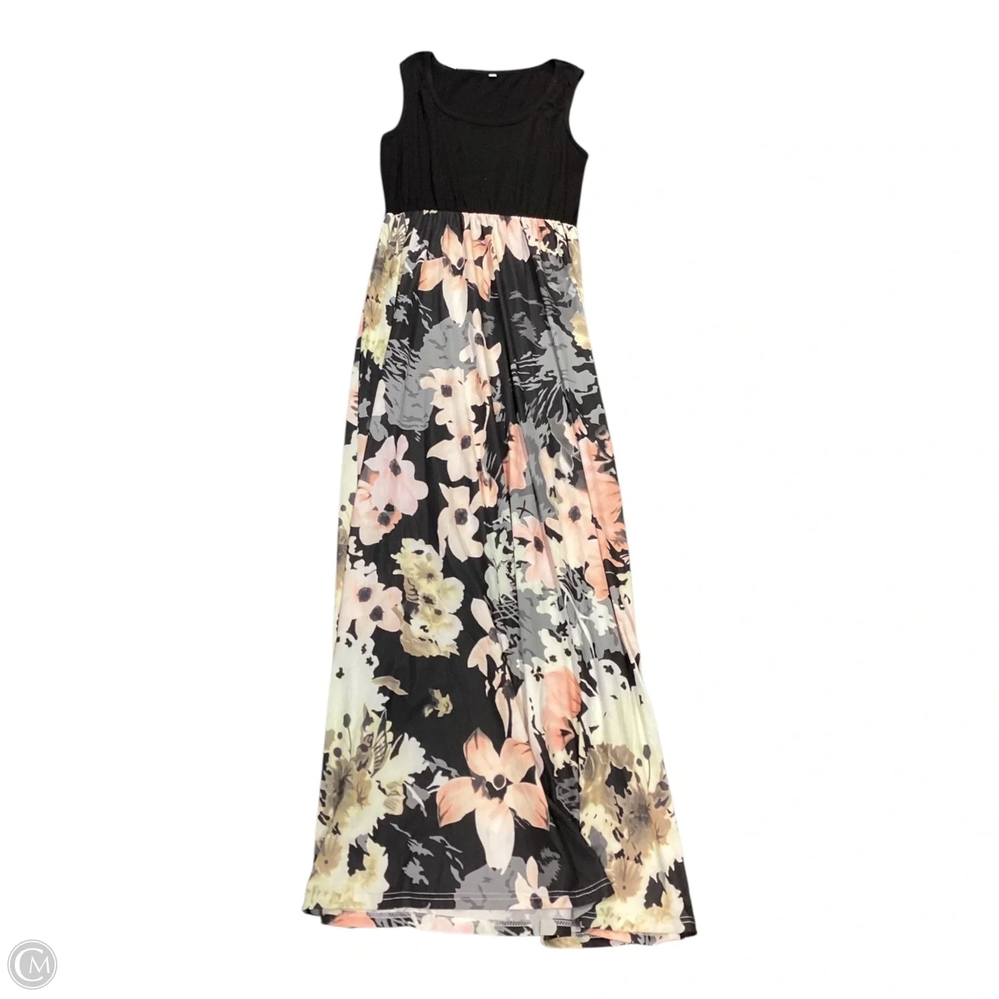 Dress Casual Maxi By Clothes Mentor In Multi-colored, Size: L