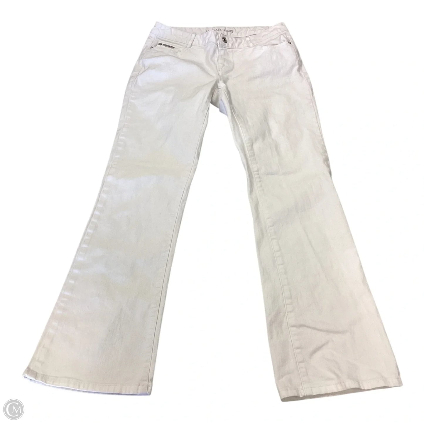 Pants Designer By Michael Kors In White, Size: 4