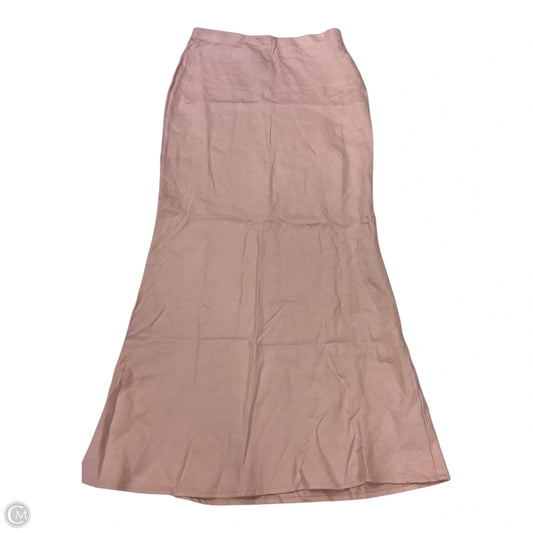 Skirt Maxi By Anthropologie In Pink, Size: Xxs