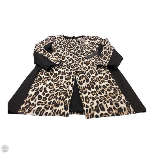 Jacket Other By Chicos In Animal Print, Size: L