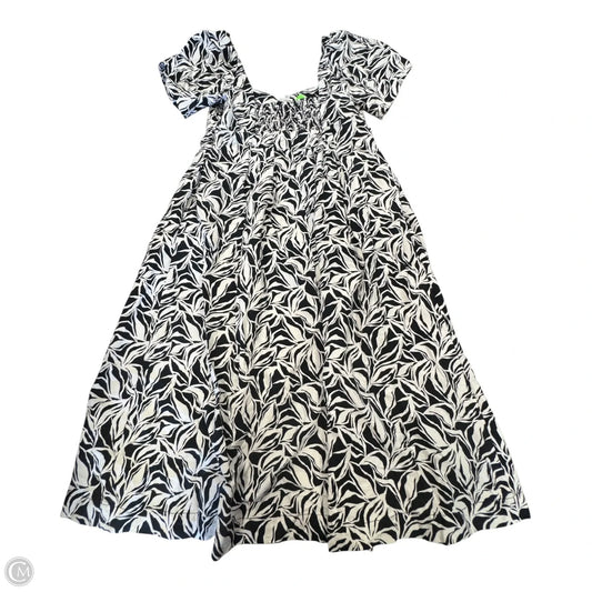 Dress Casual Maxi By A New Day In Black & White, Size: 12