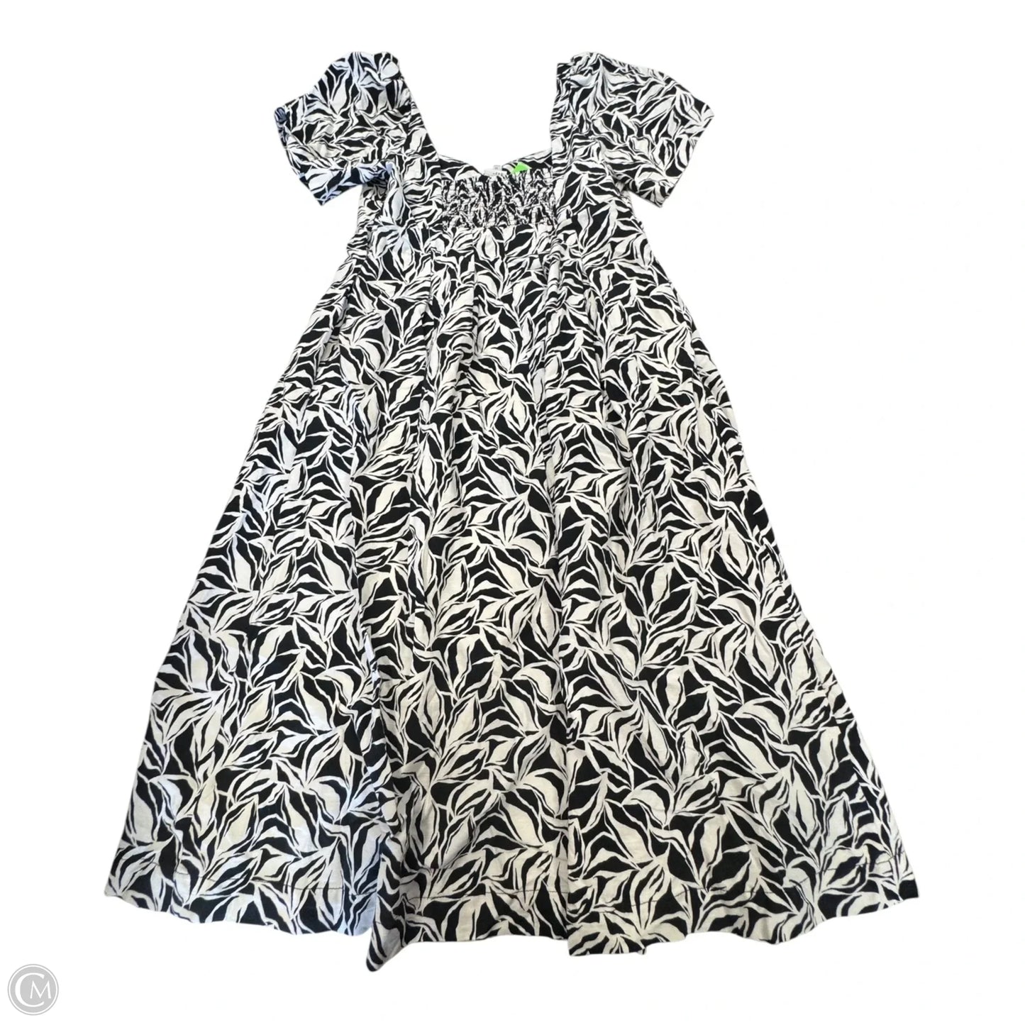 Dress Casual Maxi By A New Day In Black & White, Size: 12