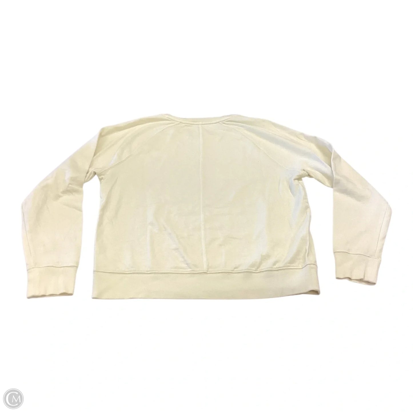 Top Long Sleeve By Athleta In Yellow, Size: S