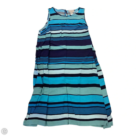 Dress Casual Short By Loft In Striped Pattern, Size: M
