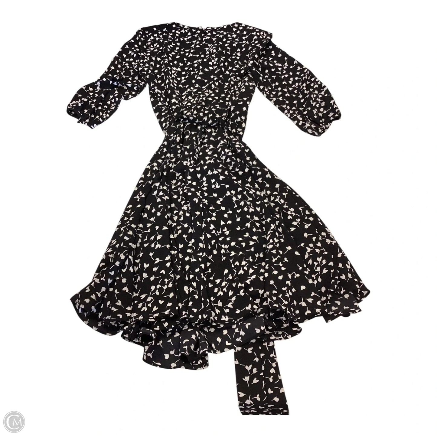 Dress Casual Short By Talbots In Black & White, Size: 2p