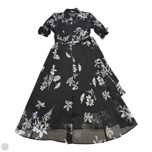 Dress Casual Maxi By Calvin Klein In Black, Size: 2