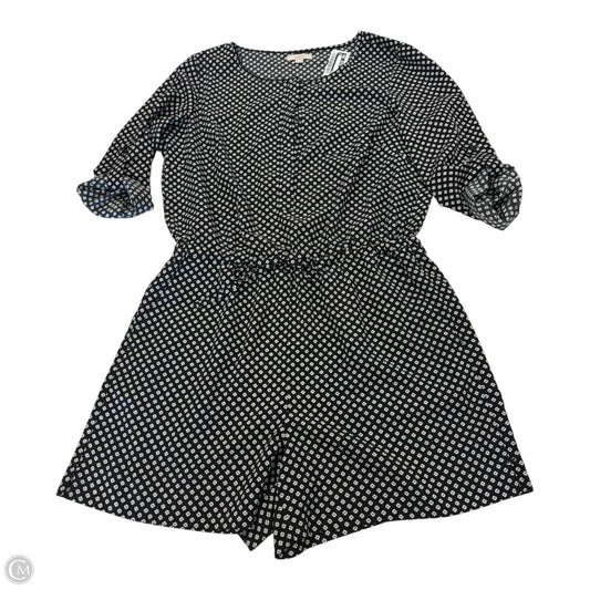 Romper By Loft In Black, Size: 6