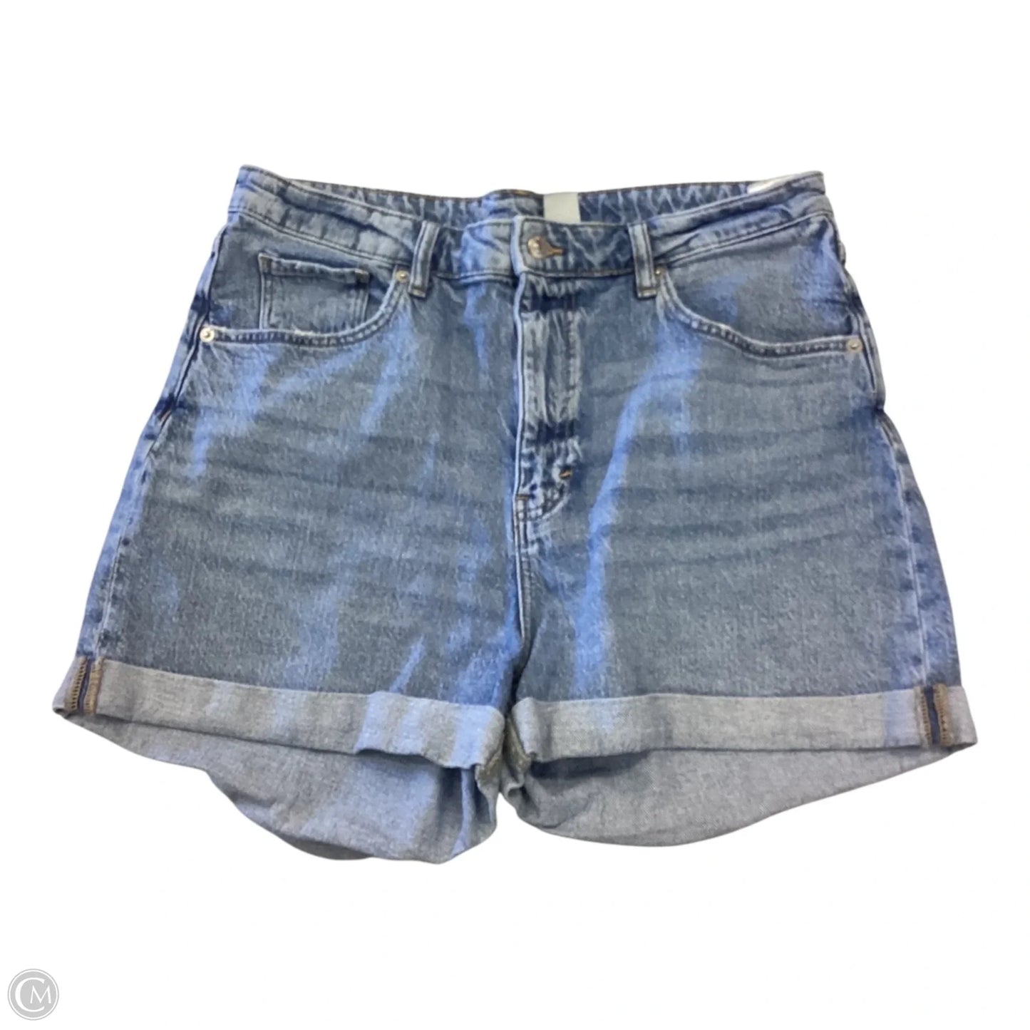 Shorts By H&m In Blue Denim, Size: 12
