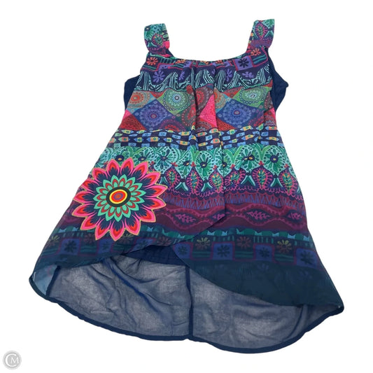 Top Sleeveless By Cmc In Multi-colored, Size: M