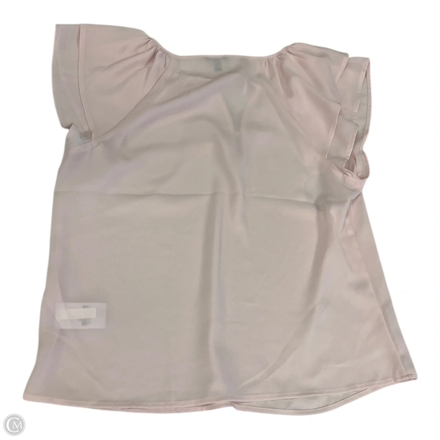 Top Short Sleeve By Express In Pink, Size: S