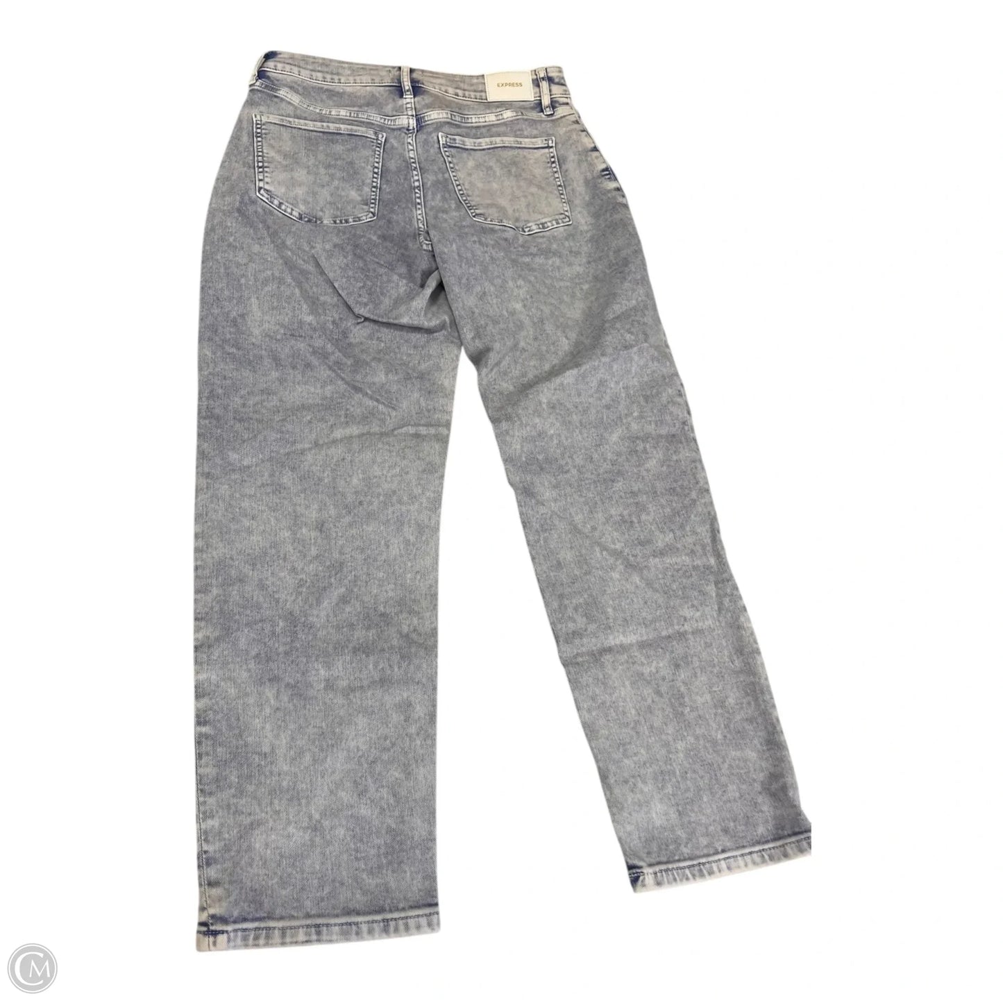 Jeans Boyfriend By Express In Blue Denim, Size: 8