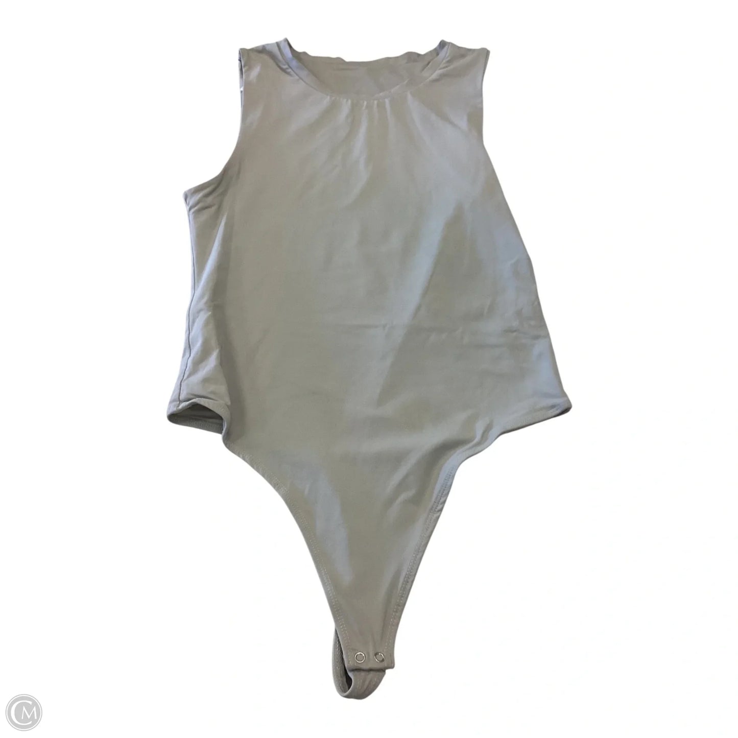 Bodysuit By Clothes Mentor In Grey, Size: S