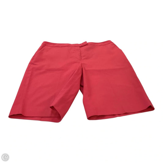 Shorts By Jones New York In Coral, Size: 14