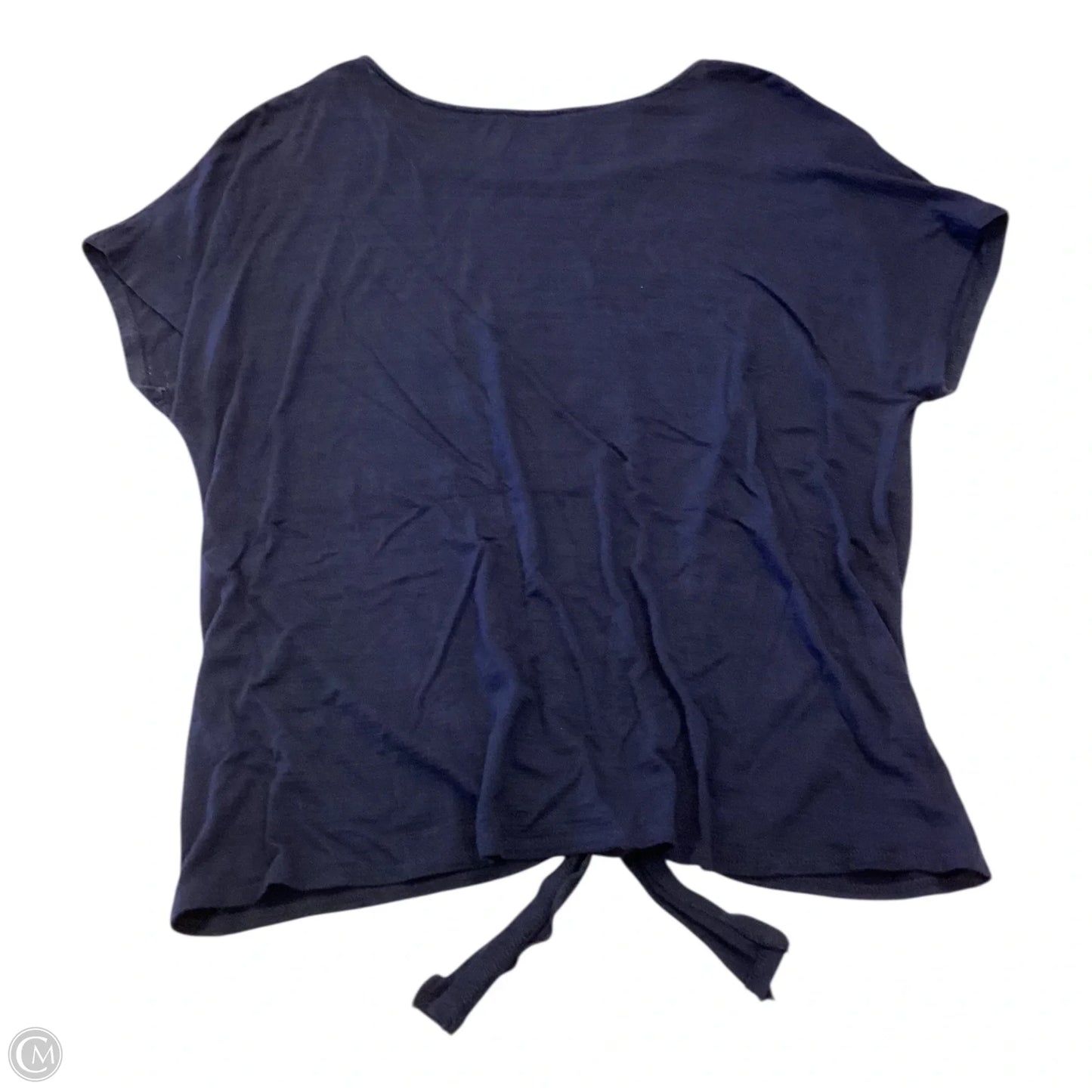 Top Short Sleeve By W5 In Navy, Size: Xl