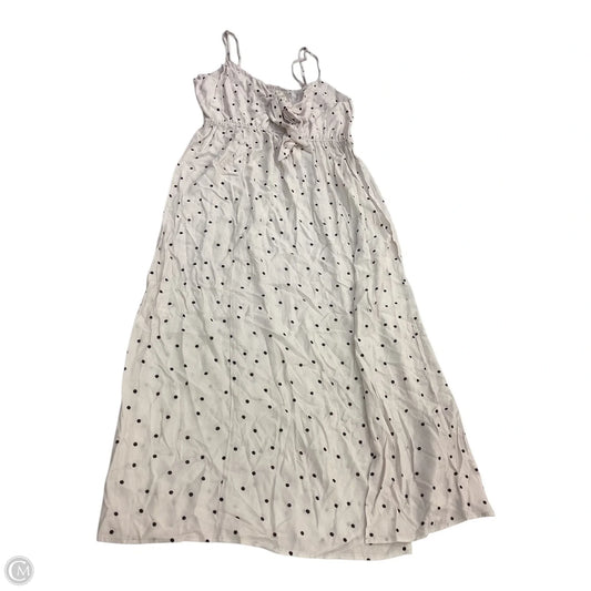 Dress Casual Maxi By Saltwater Luxe In Polkadot Pattern, Size: L