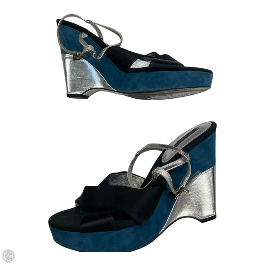 Shoes Luxury Designer By Louis Vuitton In Black, Size: 10