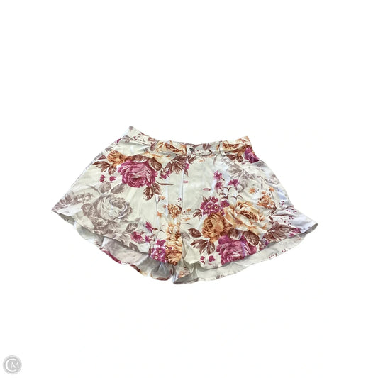 Shorts By Vici In Floral Print, Size: Xl