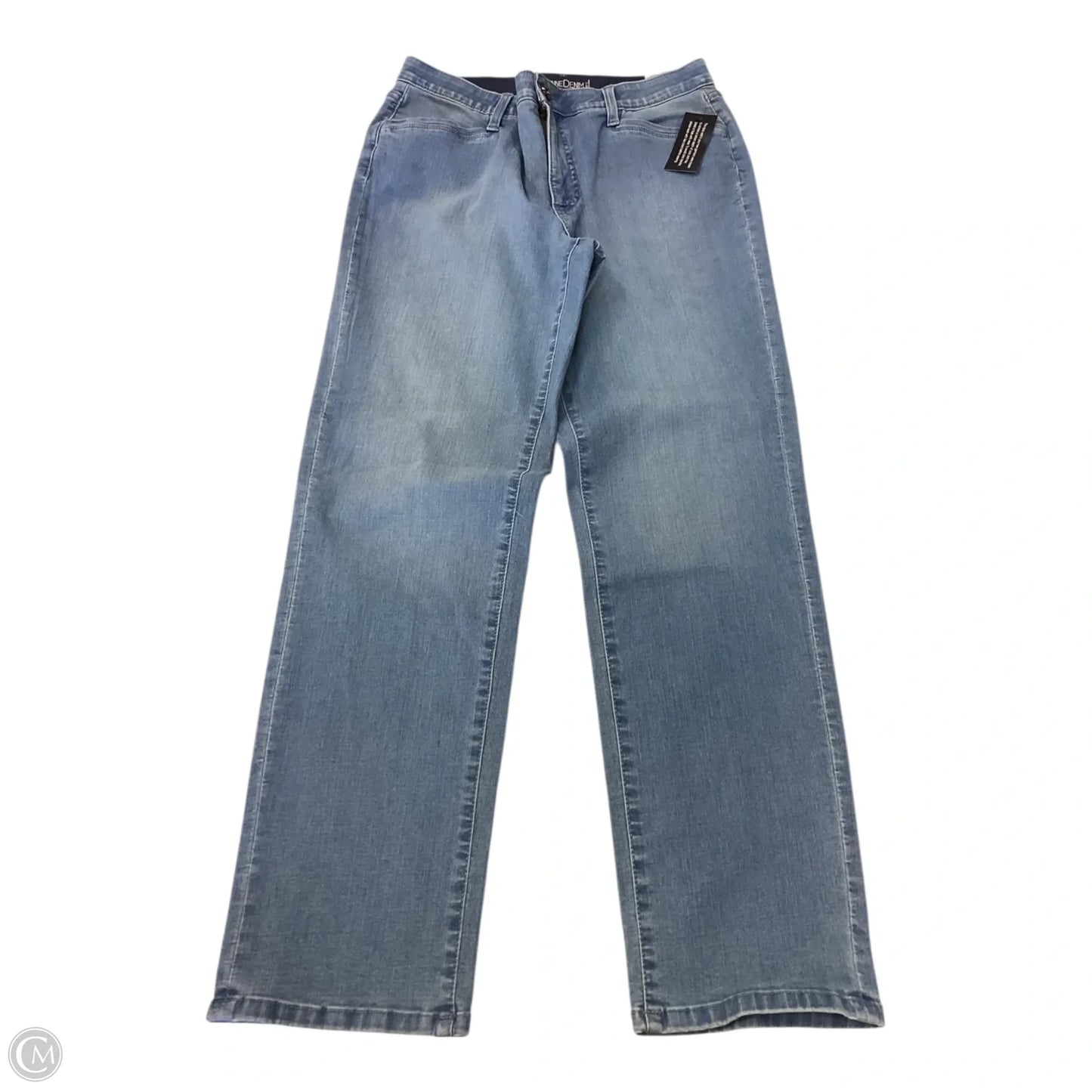Jeans Straight By Clothes Mentor In Blue Denim, Size: 12
