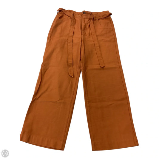 Pants Wide Leg By J. Crew In Orange, Size: 6