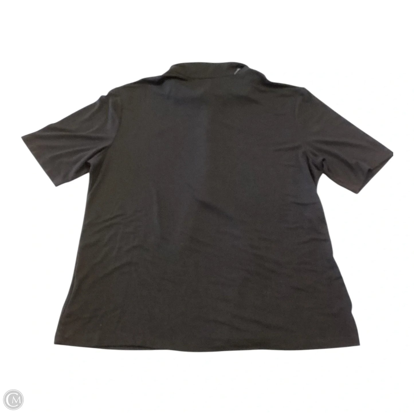 Top Short Sleeve By H&m In Black, Size: Xl