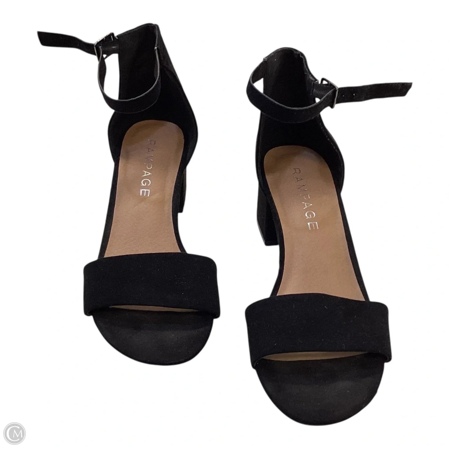 Shoes Heels Block By Rampage In Black, Size: 7.5