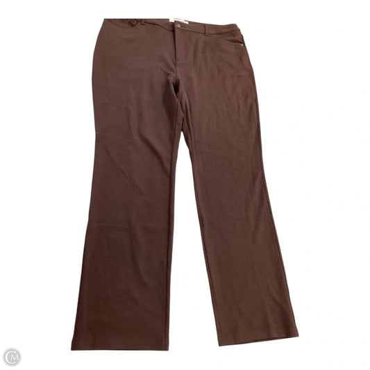 Pants Other By Croft And Barrow In Brown, Size: 16