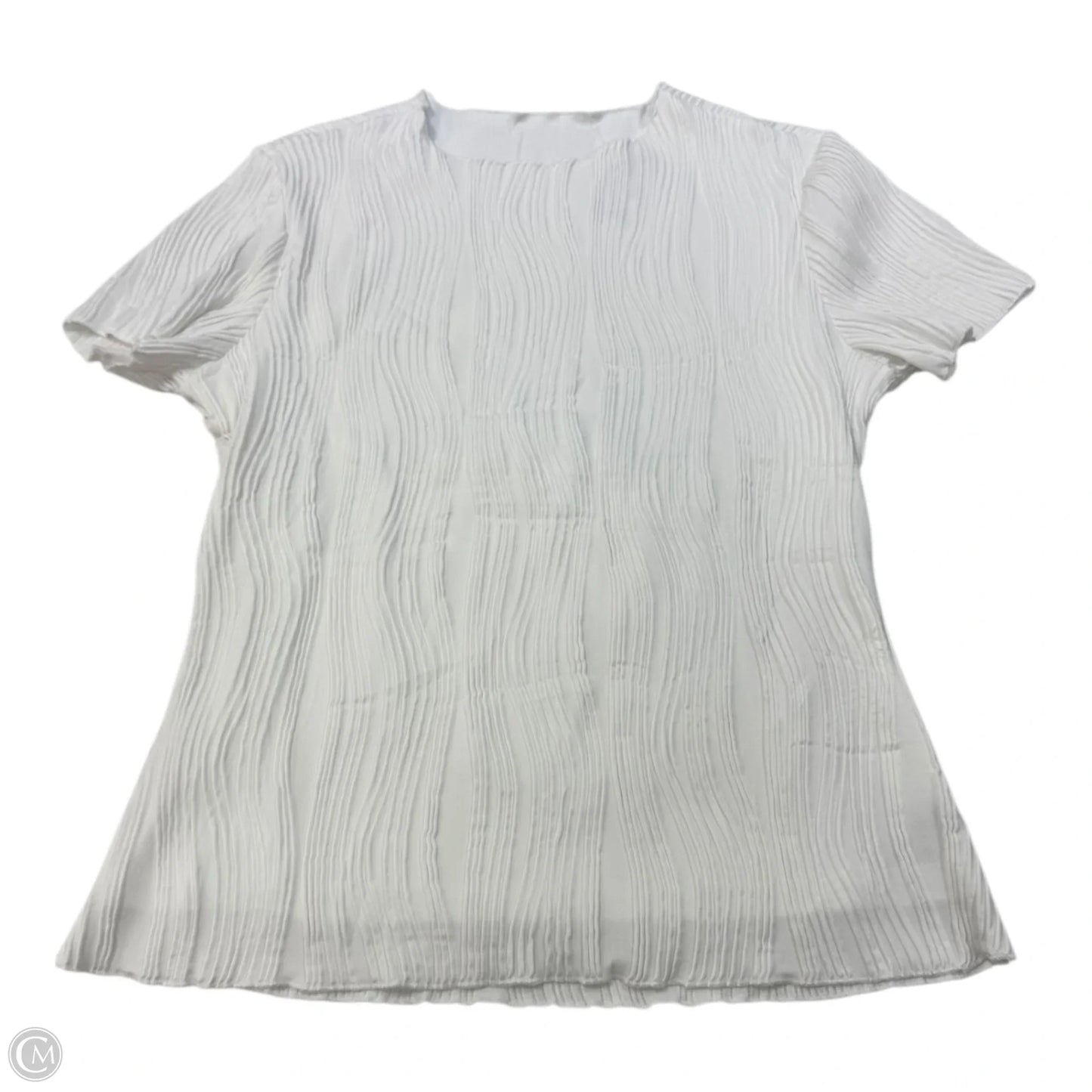 Top Short Sleeve By Prettygarden In White, Size: M