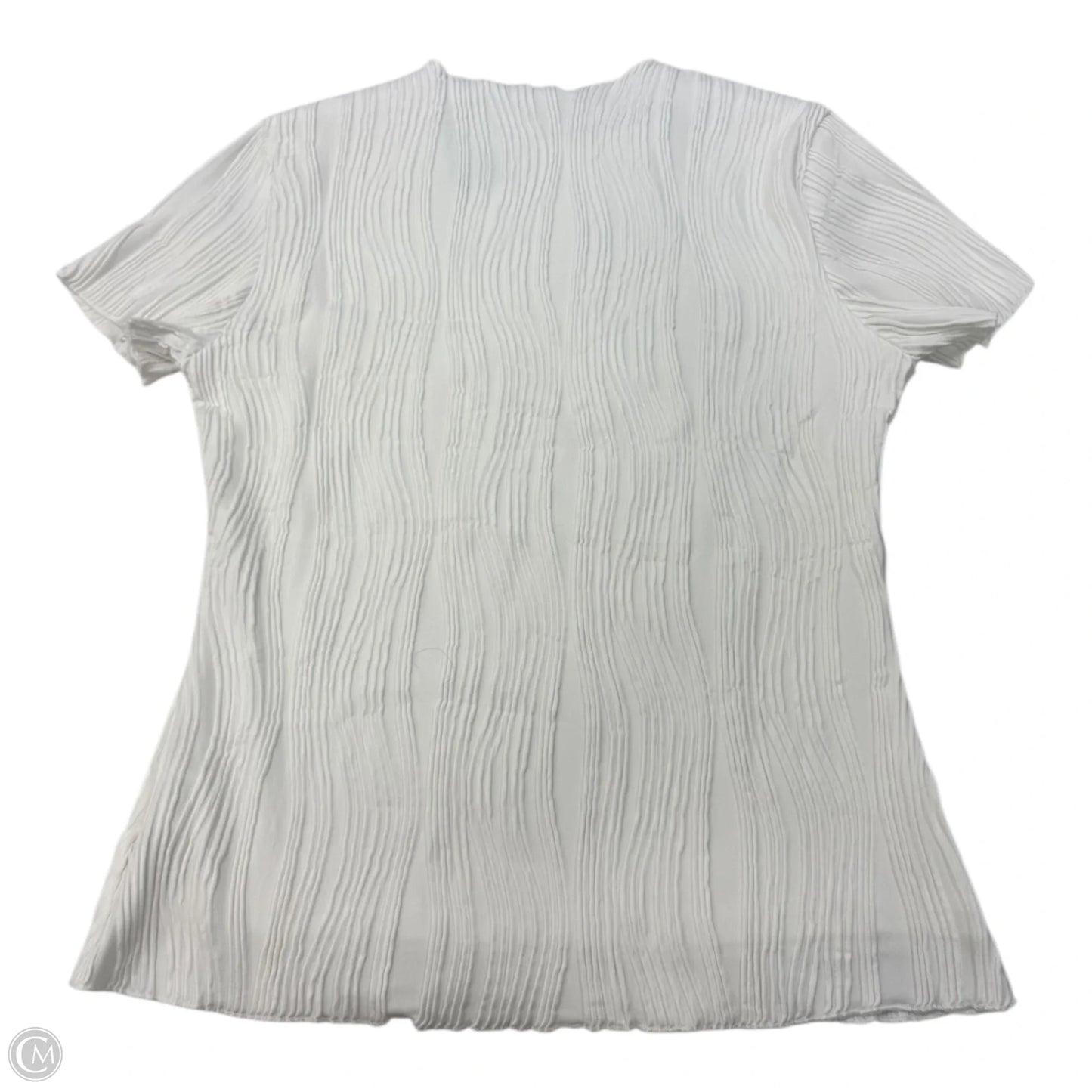 Top Short Sleeve By Prettygarden In White, Size: M