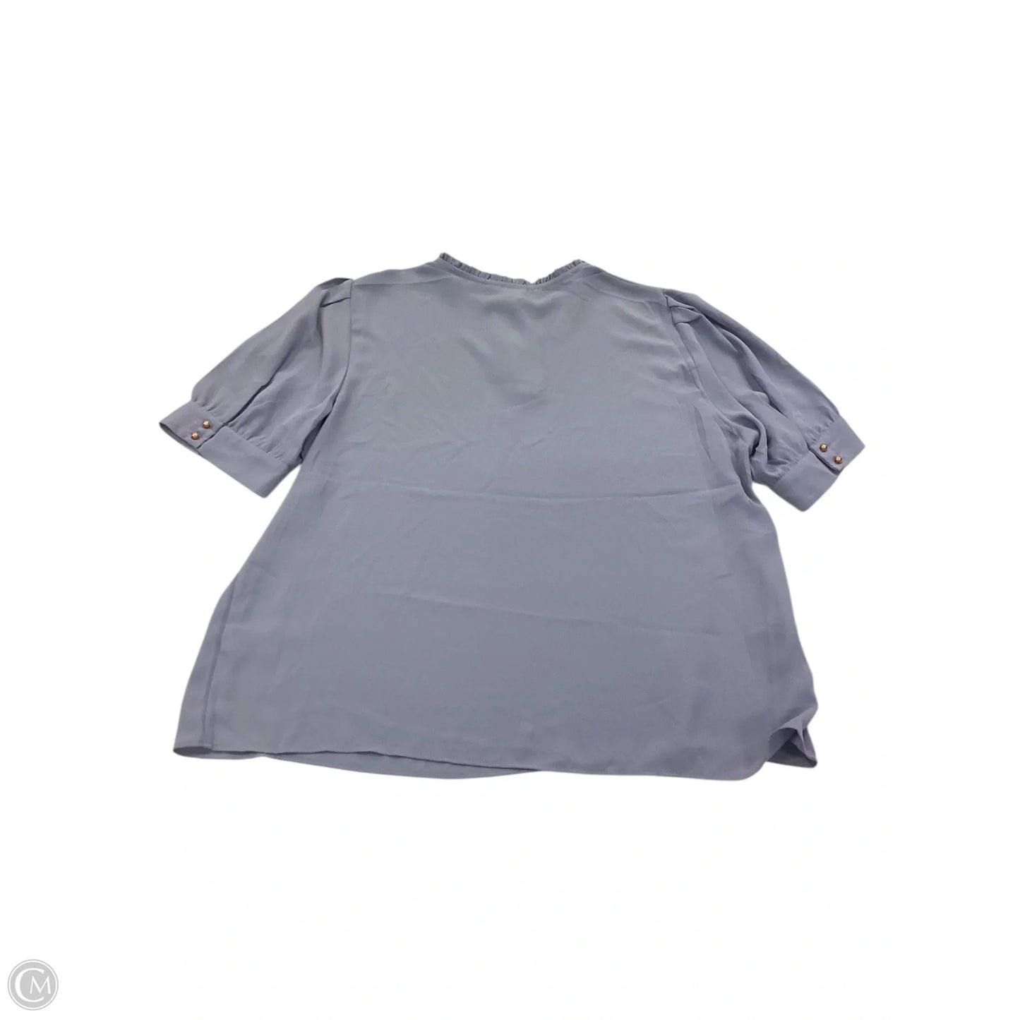 Top Short Sleeve By Premise In Blue, Size: L