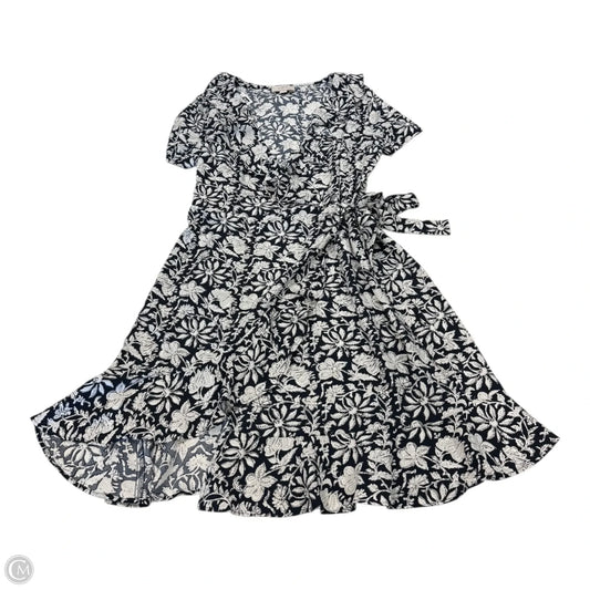 Dress Casual Short By Loft In Blue & White, Size: Xsp