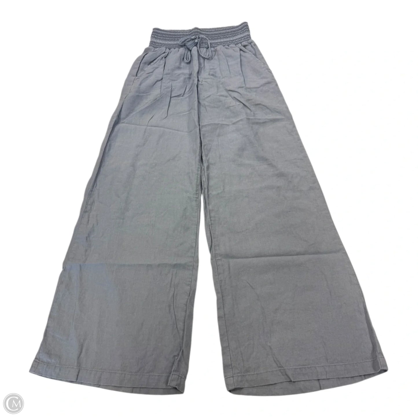 Pants Linen By Rewash In Blue, Size: M