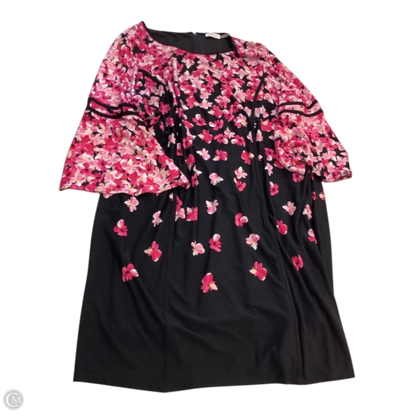 Dress Casual Short By Calvin Klein In Floral Print, Size: 3x