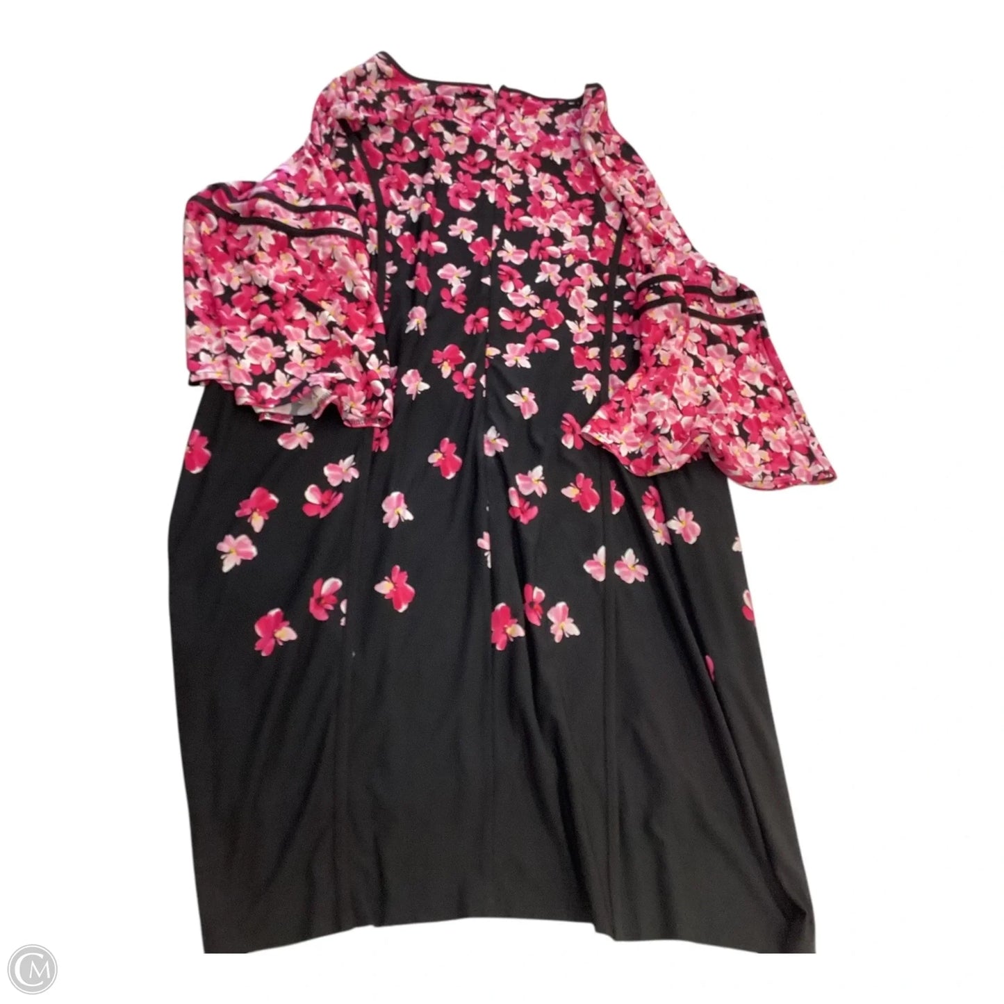 Dress Casual Short By Calvin Klein In Floral Print, Size: 3x