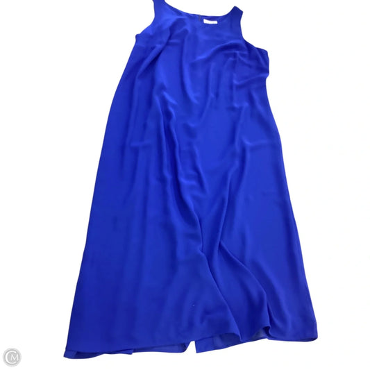 Dress Casual Maxi By Studio 1 In Blue, Size: 1x