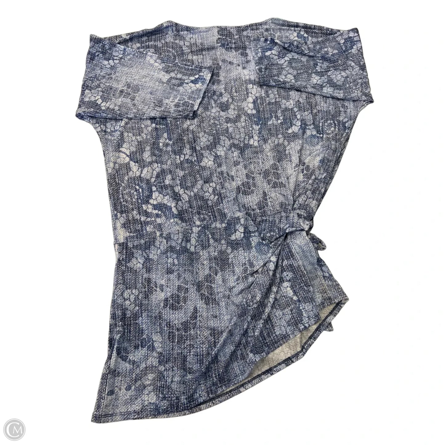 Tunic 3/4 Sleeve By Chicos In Blue, Size: L