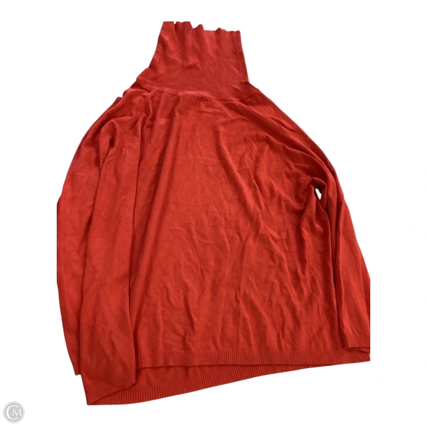 Sweater By Apostrophe In Orange, Size: 1x