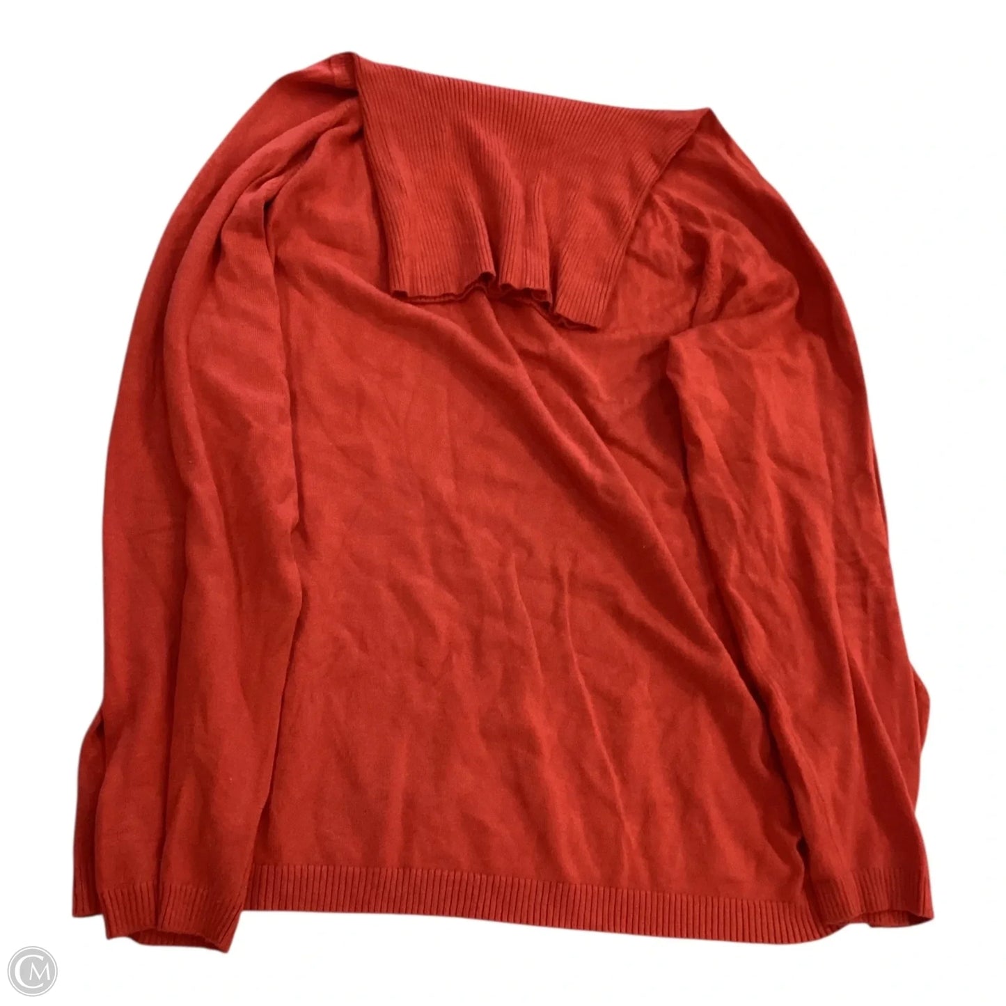 Sweater By Apostrophe In Orange, Size: 1x