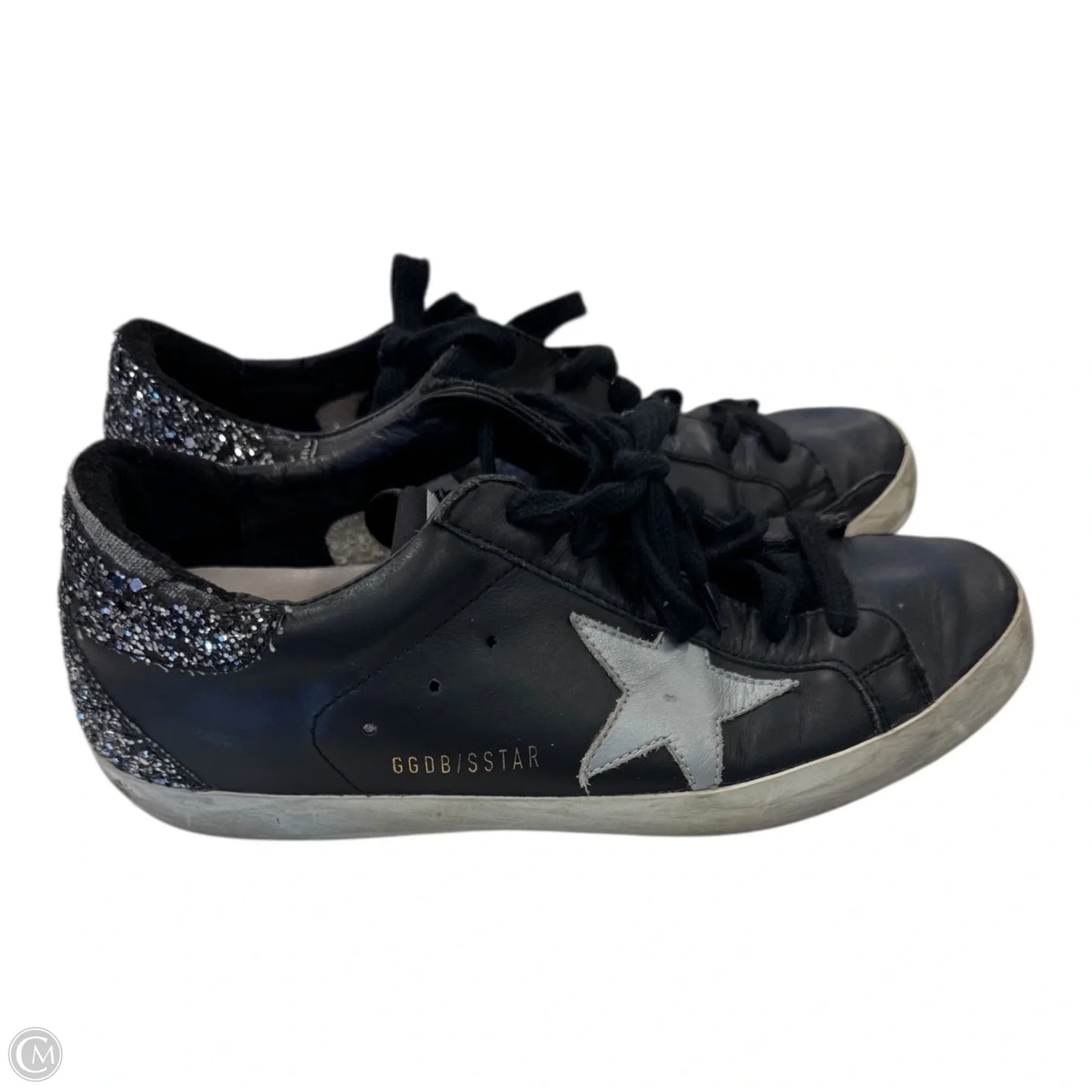 Shoes Luxury Designer By Golden Goose In Black, Size: 7.5