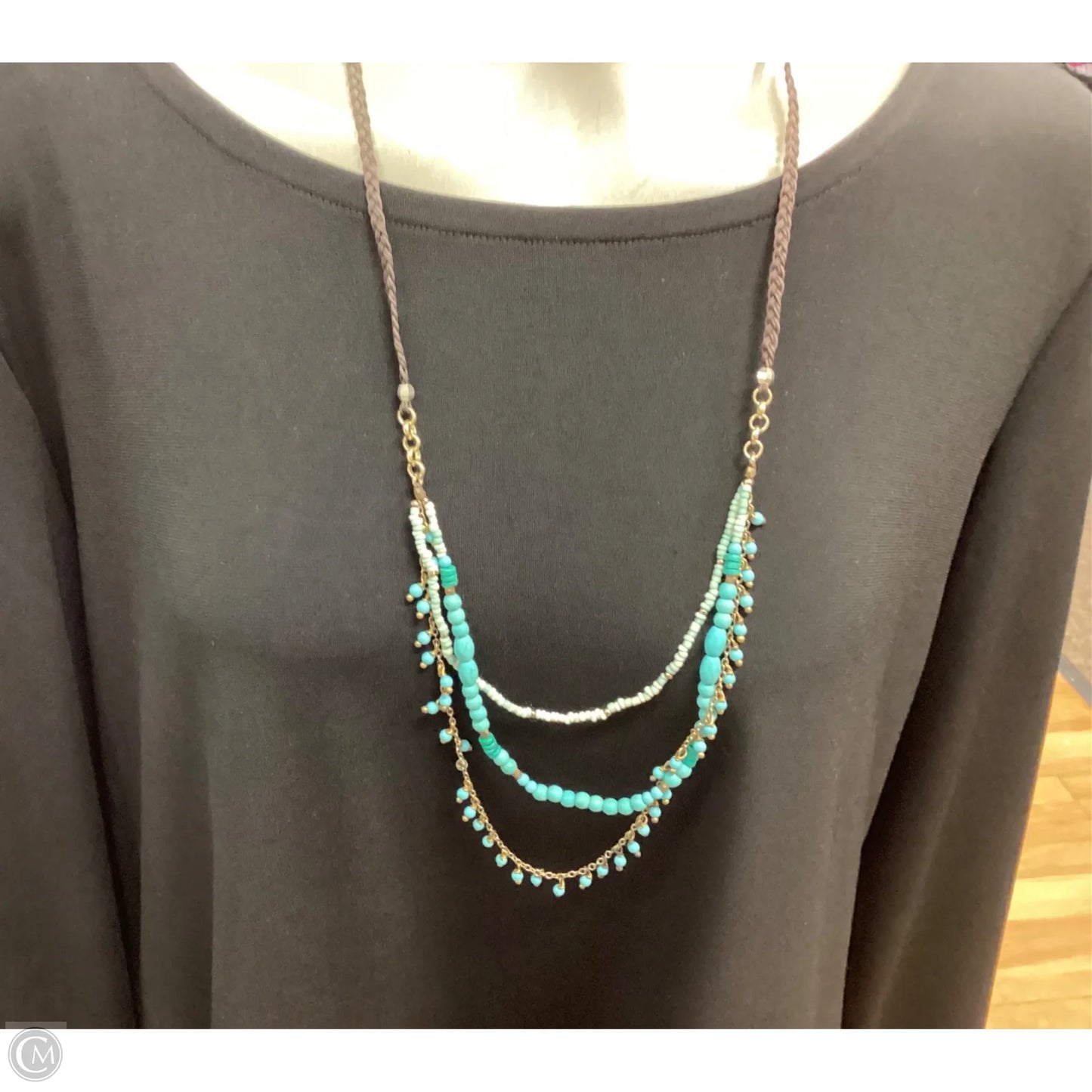 Necklace Layered By Clothes Mentor