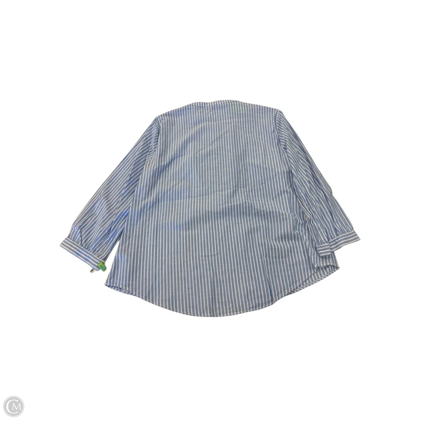 Top 3/4 Sleeve By Limited In Striped Pattern, Size: L