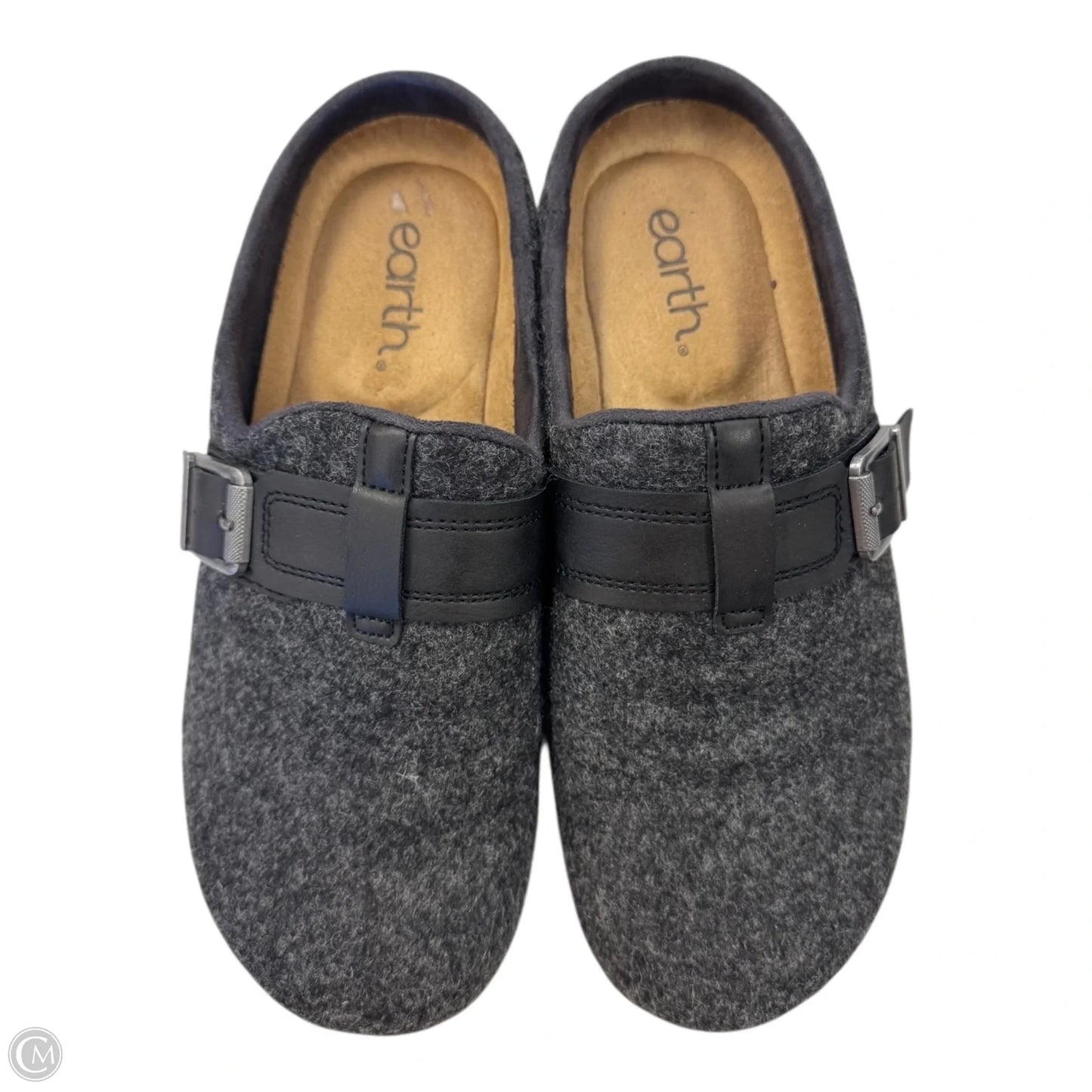 Shoes Flats By Earth In Grey, Size: 7