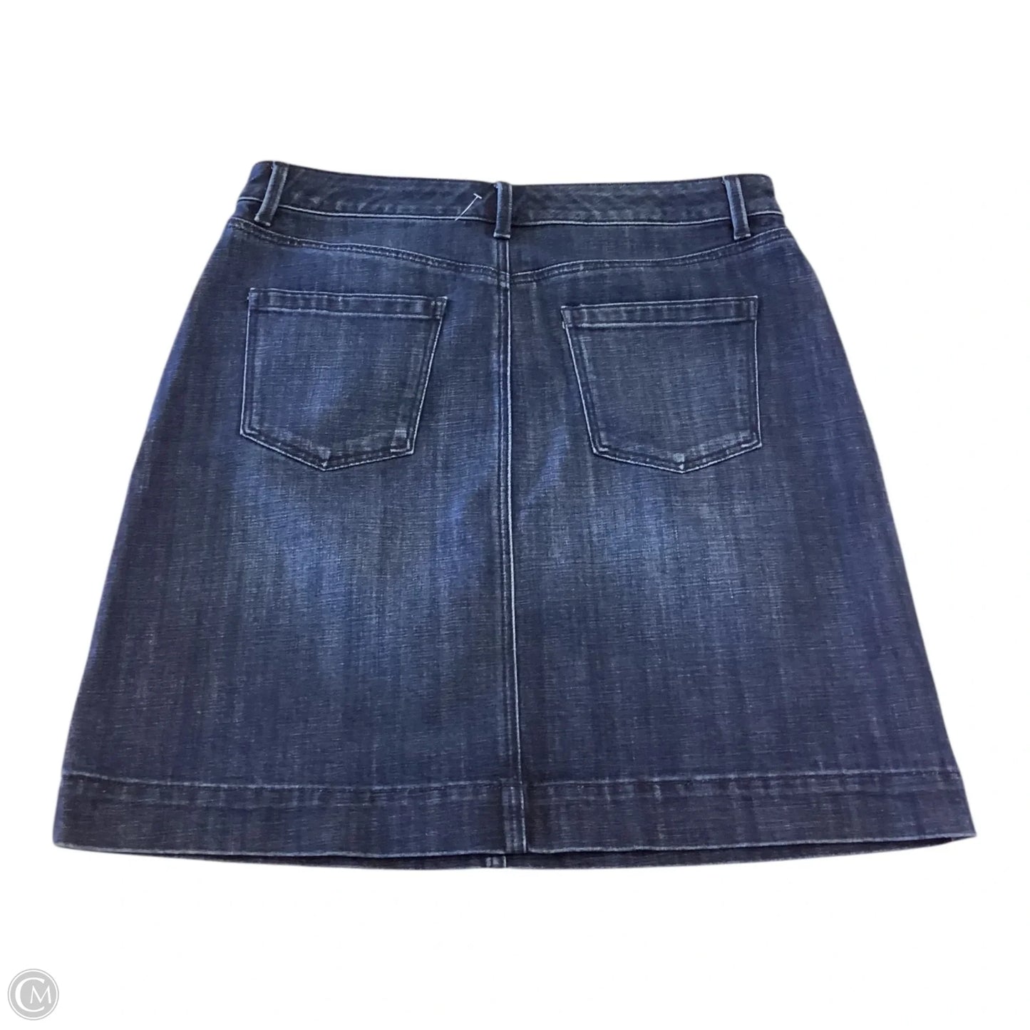 Skirt Mini & Short By Talbots In Blue Denim, Size: 8