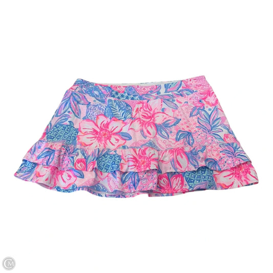 Skort Designer By Lilly Pulitzer In Multi-colored, Size: L
